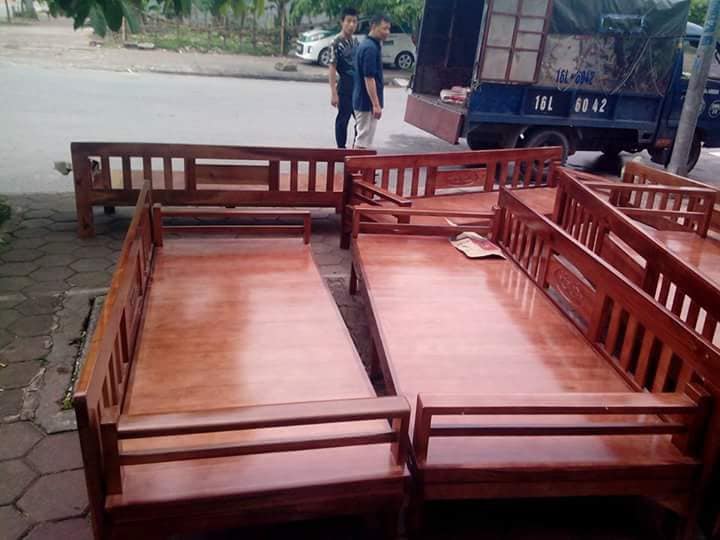 Giuờng Ghế Gấp 1m8*2m ( gỗ QUẾ )